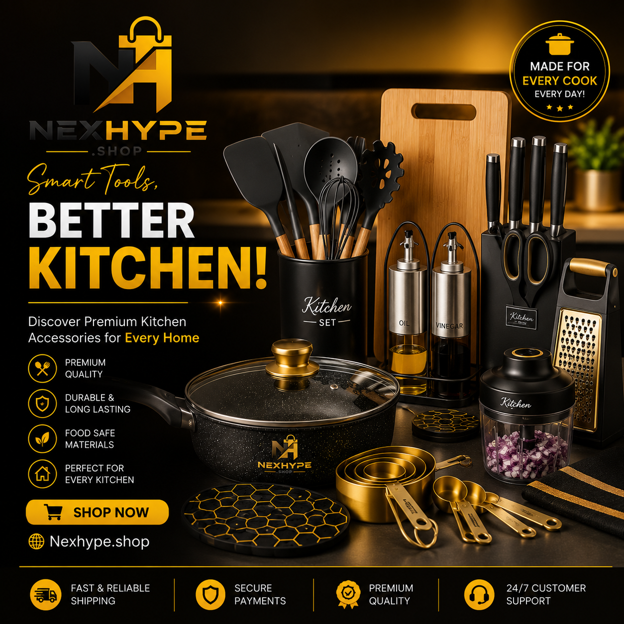 KITCHEN ACCESORIES